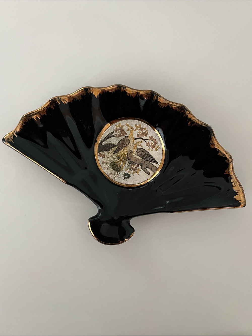 CHOKIN ART Fan Dish